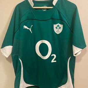 Puma Kids Emerald Green Rugby Jersey